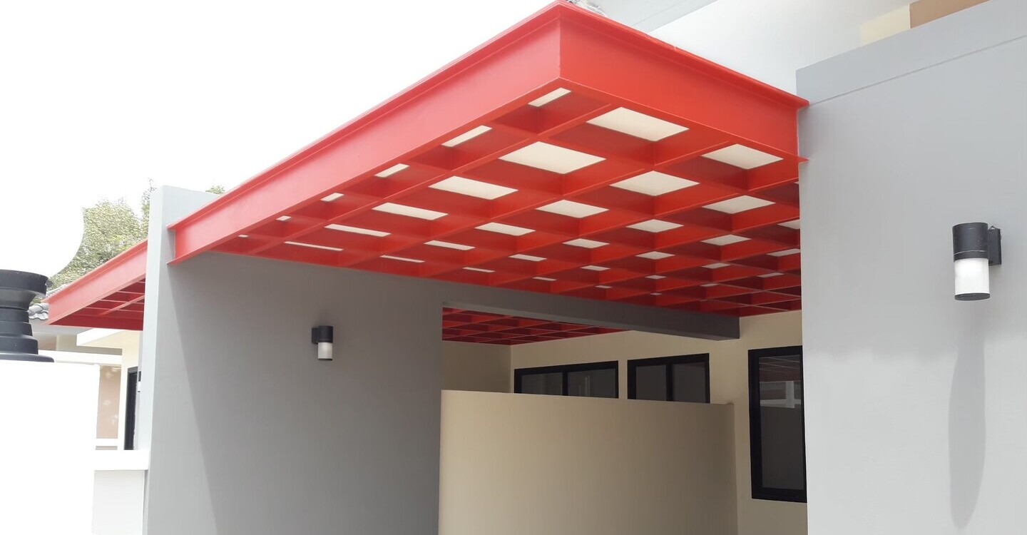 ไม้รั้ว เอสซีจี ขนาด 10x400x1.2 ซม. สีรองพื้น